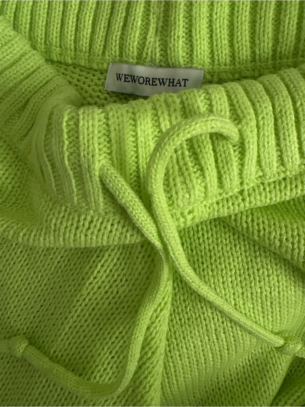 WEWOREWHAT pull on sweater short - Picture 5 of 5